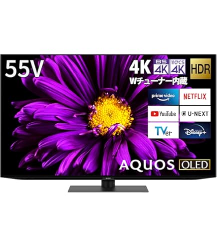 Amazon.co.jp: Panasonic 55V Type, 4K Double Tuner, OLED TV, VIERA