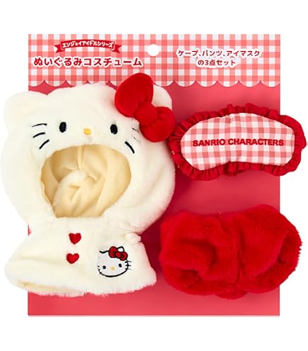 Amazon.co.jp: サンリオ(SANRIO) ぬいぐるみセット（真夜中のメロクロ