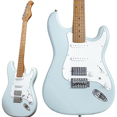ホワイトエレキギター シングルコイル搭載 Squier by Fender SONIC STRATOCASTER HT Arctic White エレキ