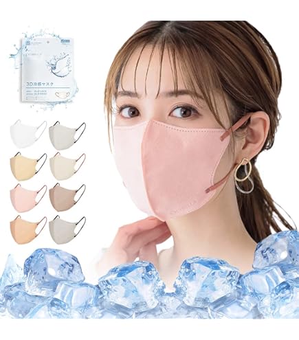 Amazon.co.jp: グディナ 冷感バイカラーマスクネイルピンク 30枚