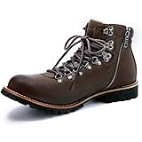 [AmeStar] ブーツ メンズ エンジニア チャッカ ワーク 靴 防水 ヒール サイド ジップ ショート boots バイク アウトドア マウンテン シューズ