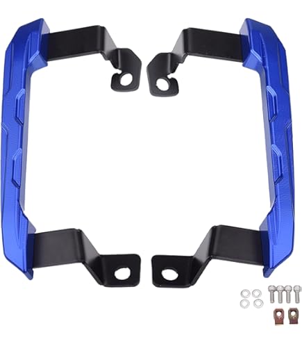 Amazon | RIDEA アルミ削り出しグラブバー ブルー [PH-Y02-BE] (YAMAHA