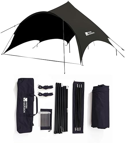 Amazon | teci gmega2 ループハウスタープ グランドカバー ルーフ