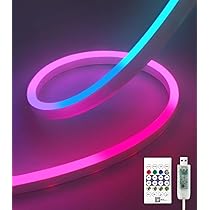 Amazon.co.jp: ShineBurky 5V USB 流れる IC RGB ledテープライト IP67