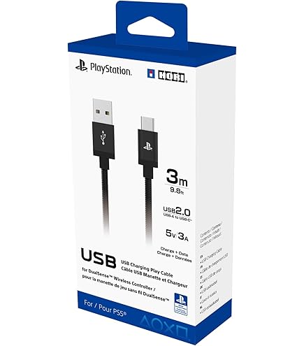 Amazon.co.jp: PS5コントローラー用充電器コード USB Type C