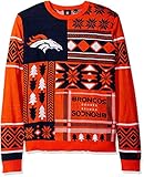 NFLパッチUGLYセーター- ピックチーム！ M オレンジ