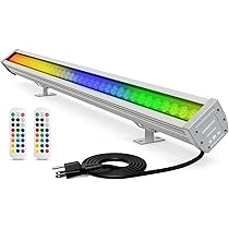 屋外 ウォールランプ 防水 防塵 リモコン付き RGB投光器 LED ライト LED ライト 屋外 ウォールランプ 防水 防塵 リモコン付き RGB