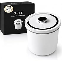 Amazon｜[OoBLE公式] オーブル 真空保存容器 米びつ 10kg ステンレス製