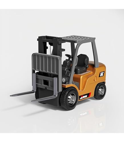 Amazon.co.jp: YounggDiy 1/64ミニRCフォークリフト、10KM/h充電