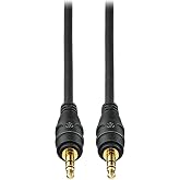 オーディオテクニカ AUX ケーブル (φ3.5mmステレオミニプラグ−φ3.5mmステレオミニプラグ) 1.5ｍ シンセサイザー サンプラー ミキサー アンプ オーディオケーブル 延長ケーブル【国内正規品】AT-MI44/1.5