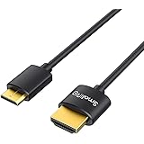 SmallRig ハイスピードHDMI ケーブル Mini HDMI ケーブル 55cm極細 プロビデオ用4K60Hz (タイプC-タイプA)-3041