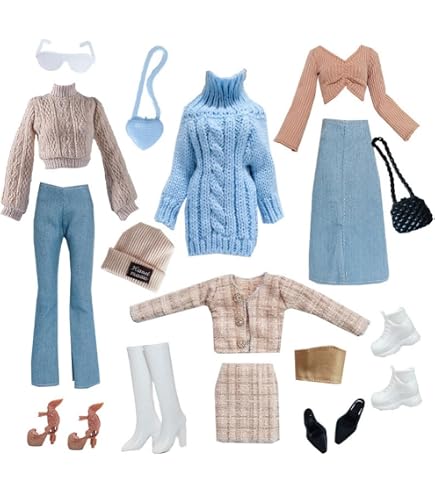 Amazon.co.jp: 海外ディーラー製 ドール服 40cm 14 アウトフィット MDD