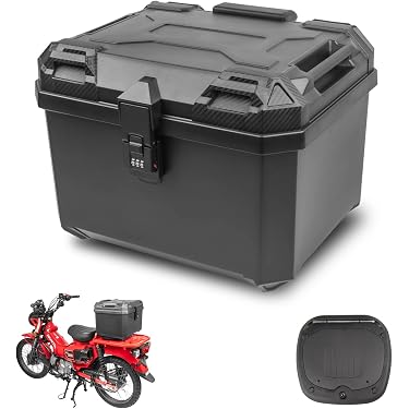 77n 140 未使用/保管品 バイク用 リアボックス ブラック 45L onefort