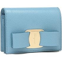 【美品】Salvatore Ferragamo Vara 水色 2つ折り財布 Amazon | [サルヴァトーレフェラガモ]二つ折り財布 ヴァラ