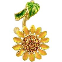 Amazon.co.jp: [ヴァンドームブティック]ひまわり イヤーカフ