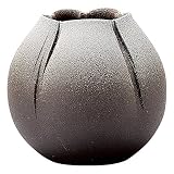 信楽焼 へちもん 花瓶 残雪つぼみ 丸 1-2535