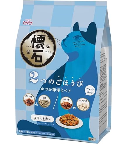 Amazon | ペットライン 懐石2dish キャットフード 瀬戸内の小魚