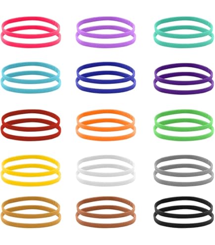 JieyueJewelry 27Pcs Puppy Collars For Litter Adjustable Puppy Whelping Collars Soft
