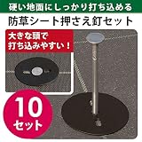 第一ビニール 防草シート押さえ 釘セット１０Ｐ