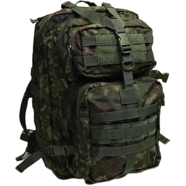 JME 陸自新迷彩 191 ミリタリーバックパック 大 55L 美品 JME 陸自新迷彩 191 ミリタリーバッグ バックパック 大