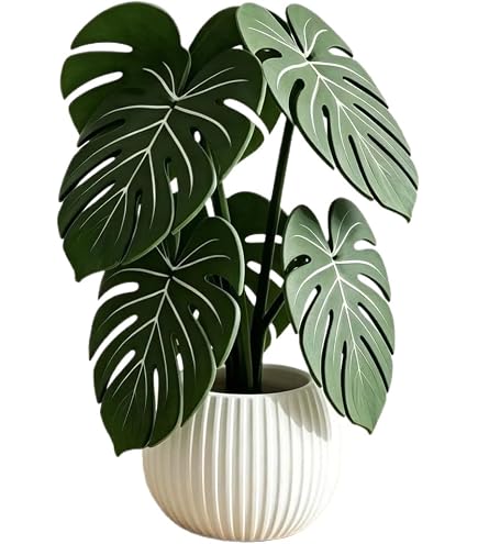 Amazon｜3Dプリントかわいい植物コースターセット デスク用 葉っぱ