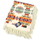 (ペンドルトン) PENDLETON『Chief Joseph Muchacho Shawls』(Ivory) (ONE SIZE, Ivory)