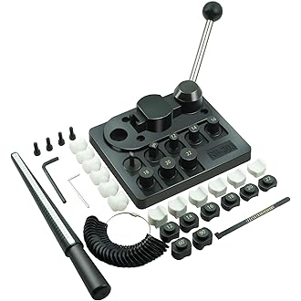 ジュエリーメイキングツール 収納ボックス付き リング曲げツール 