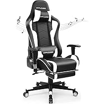 Amazon.co.jp: GTPLAYER ゲーミングチェア スピーカー付き オットマン