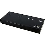 StarTech.com 2出力対応DVIディスプレイスプリッター オーディオ対応 ビデオ・モニタ分配器 1920x1200(60Hz)対応 最大10m ST122DVIA