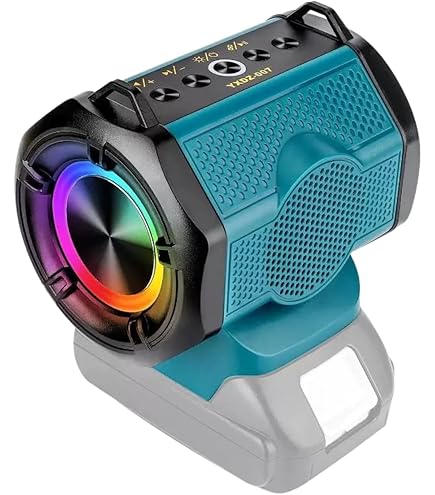 Amazon.co.jp: マキタ(Makita) 充電式スピーカ MR200(青) 本体のみ