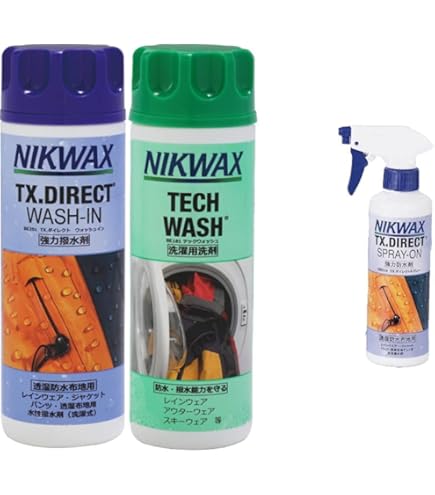 E. ENERGY WASH PACK 2個セット 透湿防水ウェア用 ニクワックス ツインパック EBEP01洗剤 撥水剤