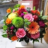 ＴＶチャンピオン出場【今旬フラワーアレンジメント 4,600円 スタンダード ＭＩＸ】誕生日 花　誕生日 プレゼント 女性 フラワーアレンジメント 開業開店祝い 花 劇場 楽屋花 ギフト お見舞い お