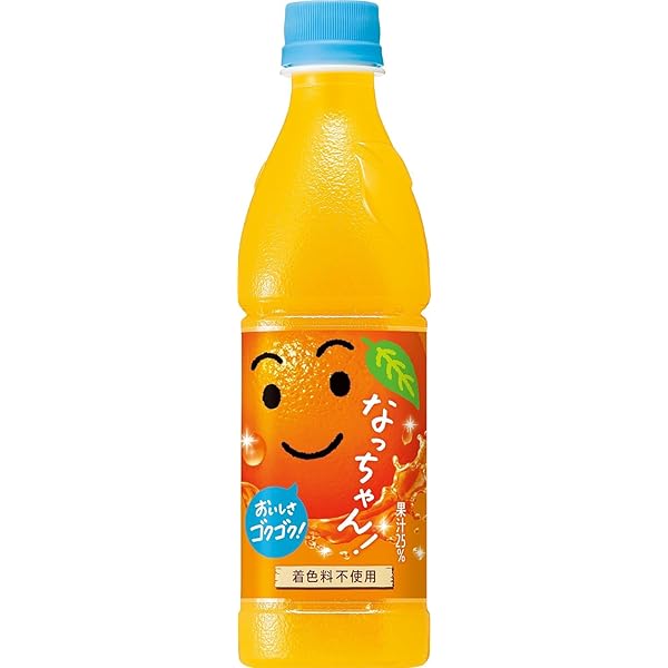 natchan! オレンジ 500ml Amazon.co.jp: Suntory Nacchan Orange 15.7 fl oz (425 ml