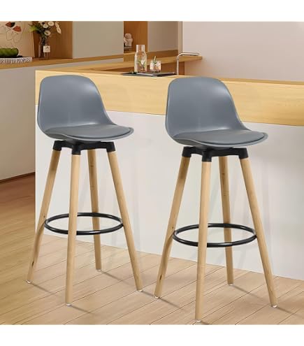 Amazon｜シート幅:18 1/2インチ PUレザー Henriksdal バースツール 