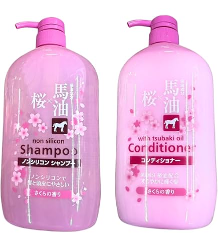 Amazon | 【セット販売】金木屋 馬油 シャンプー＆コンディショナー