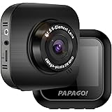 パパゴ ドライブレコーダー WQHD 400万画素 ガラスレンズ WDR Gセンサー 常時録画 監視機能 GoSafe 130Plus GS130P-32GB ブラック