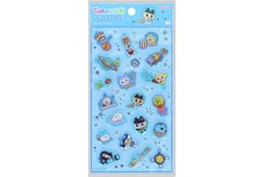 サンスター文具(Sun-Star Stationery) たまごっち グッズ シール ぷっくり ブルー S8819963