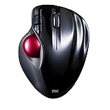 サンワサプライ ワイヤレストラックボールマウス レーザー ブラック MA-WTB43BK