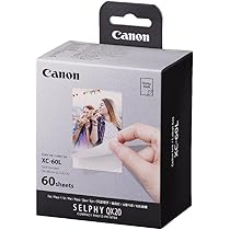 Amazon | Canon XC-60L カラーインク/ペーパーセット SELPHY