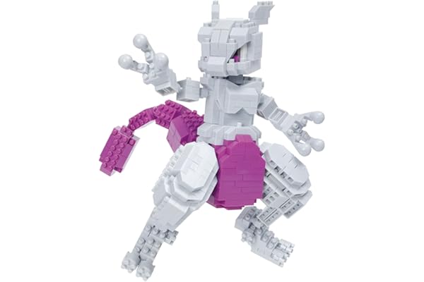 nanoblock カワダ(Kawada) ナノブロック ポケットモンスター ミュウツー デラックスエディション 620ピース 12才以上 NBPM_101