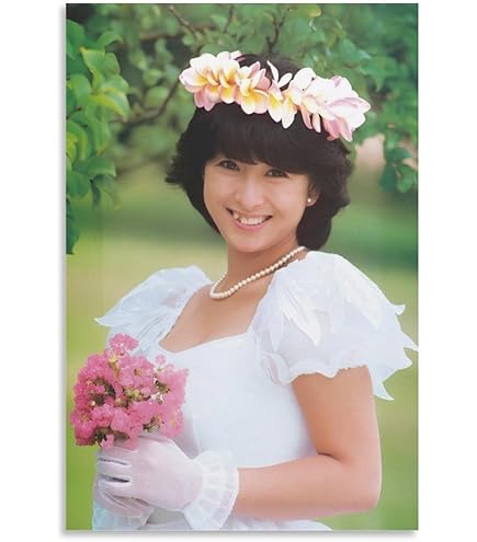 Amazon.co.jp: 河合奈保子 歌手 若い頃3ポスター キャンバス 芸術