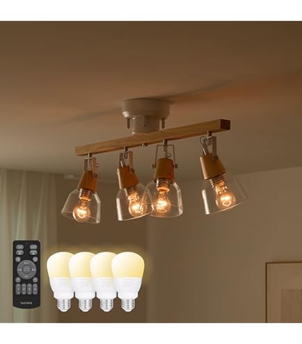 Amazon | キシマ クラシック シーリングライト ブラック 5灯 GEM-6920