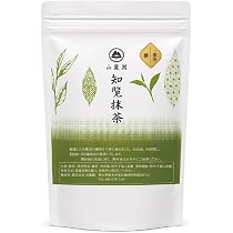 Amazon.co.jp: 知覧 抹茶 パウダー 一番茶 藤 120g 高級碾茶 茶筅 点前