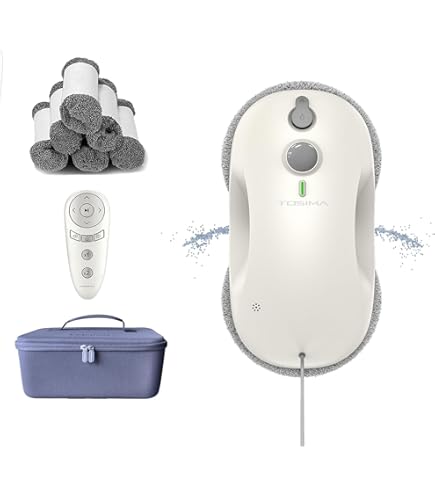 Amazon | TOSIMA W2 窓掃除ロボット インテリジェントパスプランニング