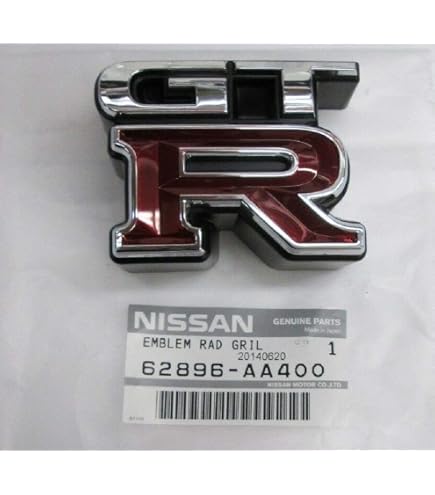 Amazon | R34 スカイライン GT-R V-SPECⅡ:nur エンブレム 純正 BNR34