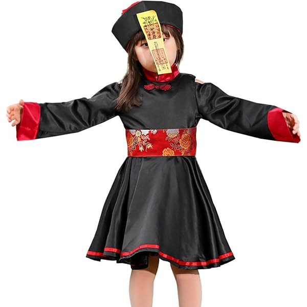 Amazon.co.jp: [monoii] フルセット キョンシー コスプレ レディース