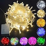 Wentop イルミネーション LEDライト10M 100球 LED 室内装飾 ライト フェア...