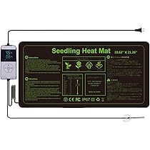 Amazon.co.jp: 植物 ヒートマット 27X54CM 21W 室内園芸用 10℃～45