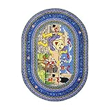 Joy Carpets Kid Essentials Infants & Toddlers Oval Humpty Dumpty Rug Multicolored 5'4 x 7'8 [並行輸入品]