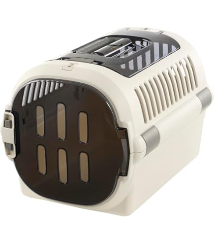 Amazon | リッチェル キャンピングキャリーダブルドア 小型犬・猫用